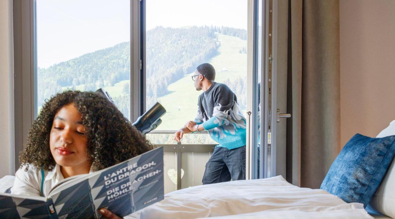 Boutique Hotel Corbetta - Spa 60M2 - La Montagne A 5 Minutes De L'Autoroute A12 Aux Paccots Sur Montreux - Nouveau Loft Familial - Profitez Du Lac Leman Et Des Montagnes En Meme Temps Les Paccots Kültér fotó