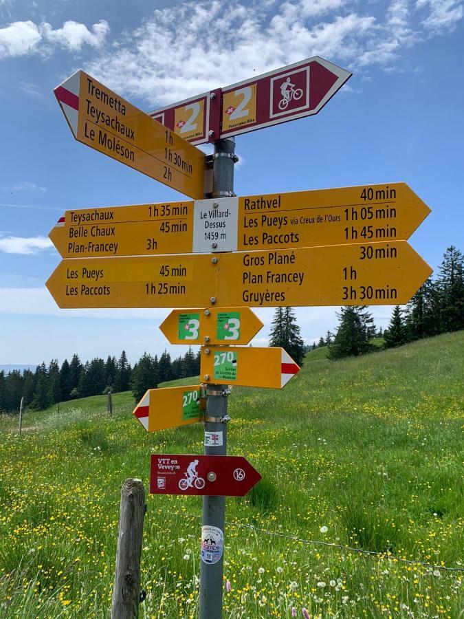Boutique Hotel Corbetta - Spa 60M2 - La Montagne A 5 Minutes De L'Autoroute A12 Aux Paccots Sur Montreux - Nouveau Loft Familial - Profitez Du Lac Leman Et Des Montagnes En Meme Temps Les Paccots Kültér fotó